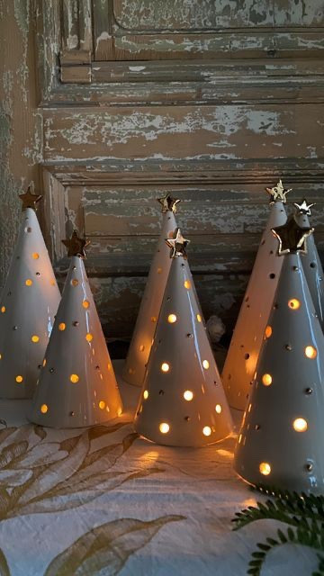 Kunst op de hoek workshop kerstboompjes met licht